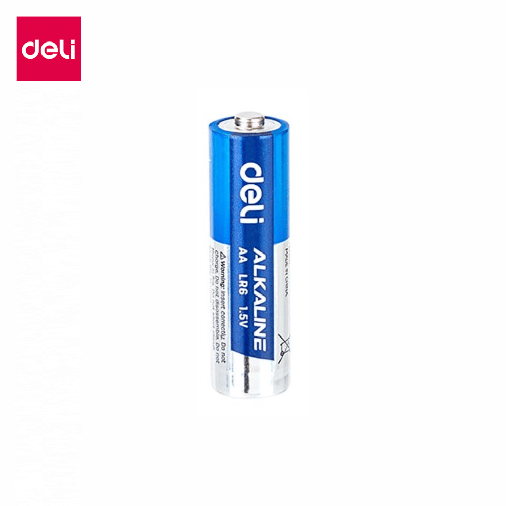 ถ่านอัลคาไลน์ AA DELI E18510-BL-01 1.5V สีฟ้า (1ชิ้น)_0
